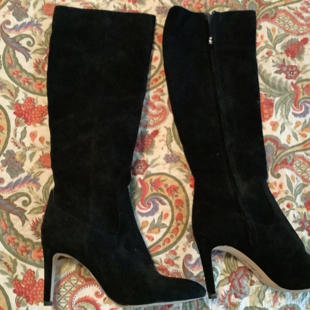 Sam Edelman Black Suede Boots
